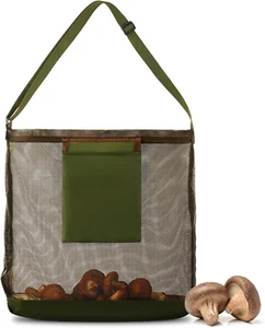 Borsa per La Caccia Ai Funghi, Borsa Funghi Rete, Borsa per La Raccolta Della Fr - Foto 1 di 12