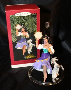 Hallmark Ornament - 1996 - Esmeralda und Djali - QXI6351 - Bild 1 von 2