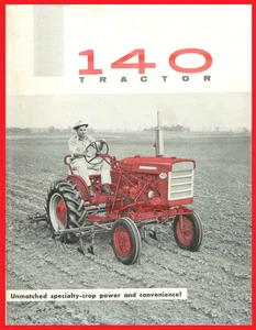 IH Early McCormick Farmall 140 Row Crop Tractor Brochure International Harvester - Picture 1 of 13