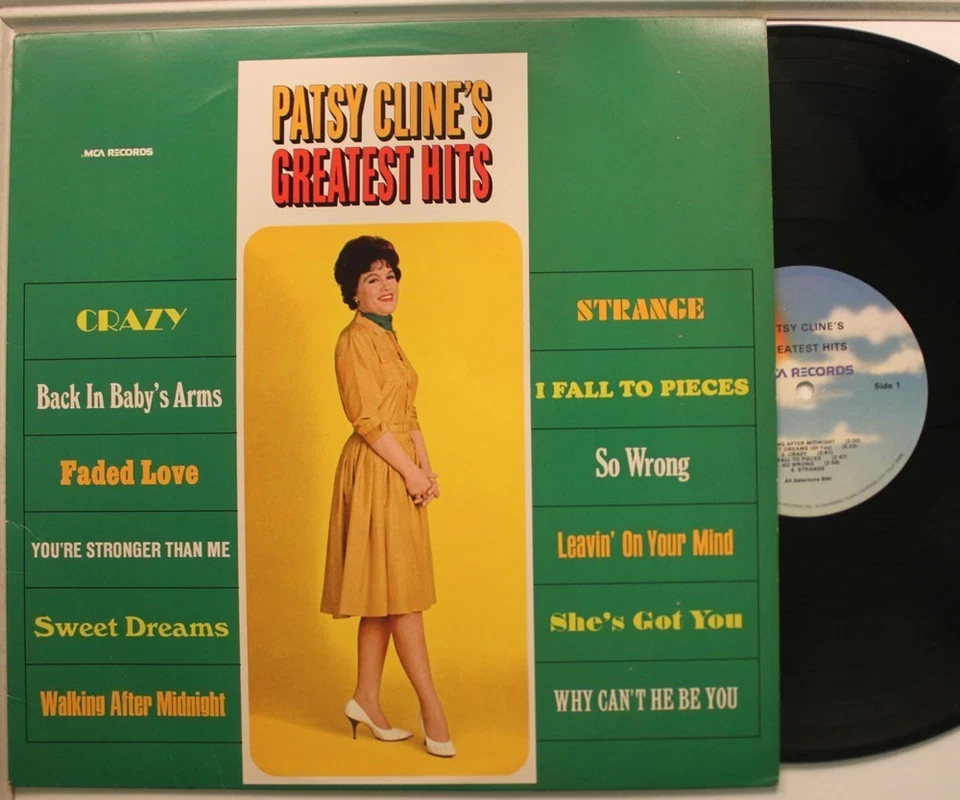 Patsy Cline Lp Greatest Hits On Mca - Vg++ To Nm!/ Vg++ Foto 1 de 1
