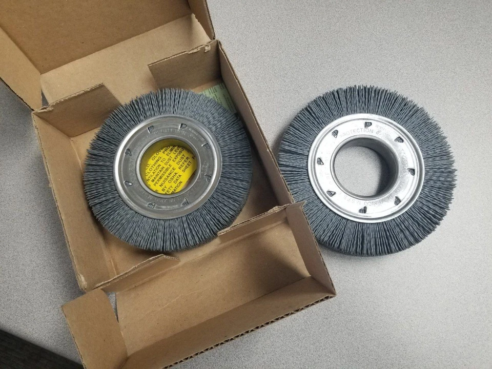 OSBORN 6" X 7/8 FACE MASTER WHEEL .035" CABLE PRENSADO 2" EJE "NUEVO" 2/PACK 22287 Foto 1 de 4