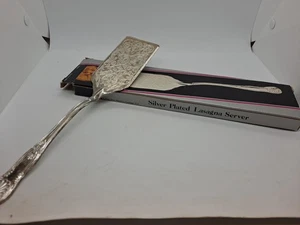 Vintage Godinger N.Y. Silver Plated Lasagna Server Spatula 5048 w/ Original Box - Picture 1 of 11