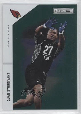 2011 Panini Rookies & Stars Longevity Rookie Emerald /25 Quan Sturdivant #227 RC - Image 1 of 2