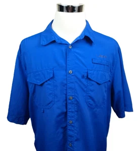 Jawbone Tackle Fishing Shirt XL Blue Vented Short‑Sleeve Breathable Outdoor - Bild 1 von 8