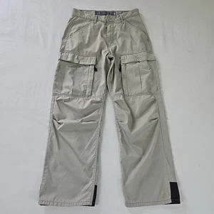 Vintage Levis Silvertab Nylon Cargo Hose Baggy Wide Leg 30x30 90s Y2K Skater - Bild 1 von 23