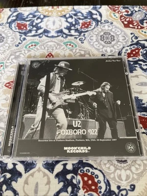 U2 Foxboro 922 Joshua Tree Tour Two CD 9/22/87 Moonchild Records Foto 1 de 4