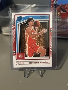 2024-25 Donruss Basketball Zaccharie Riscacher Rated Rookie - Hawks - Picture 1 of 1