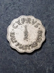 Münze Zypern Half Piastre 1938 - Bild 1 von 2