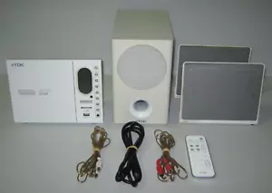 TDK NX-7CD-WH - Sistema Micro Hi-Fi + Control Remoto - Reproductor de CD - MP3 - Audio - En muy buena condición - Imagen 1 de 3