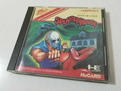Namcot Splatter House PC Engine HuCard Good Condition Shipping from Japan Rare  - Image 1 of 4