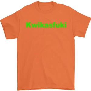 Camiseta para hombre Kwikasfuki Superbike divertida motociclista motocicleta 100 % algodón - Imagen 1 de 28