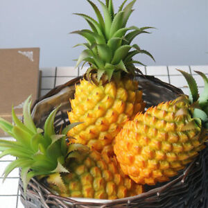 Artificial Pineapple Plastic Fake Fruit Home Decor Store Photography Prop