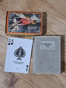 Tarjetas vintage de póquer francés juego ""The US Congress Cards"" 1980 - Imagen 1 de 7