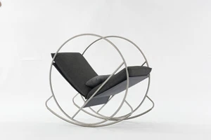 Outdoor-Schaukelstuhl Chill Time Rocking Chair Gartensessel Gartenstuhl - Bild 1 von 1