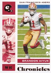 2020 PANINI CHRONICLES BRANDON AIYUK RC #86 SAN FRANCISCO 49ERS - Bild 1 von 1