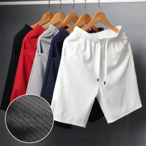 Mens Shorts Running Jogging GYM Trunks Short Pants Athletic Sports Beach Pant .. - Picture 1 of 18