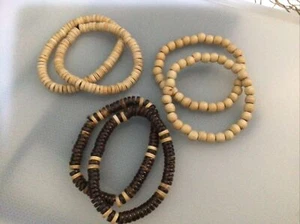 Bead Bracelets X 6 Stretch - Picture 1 of 1