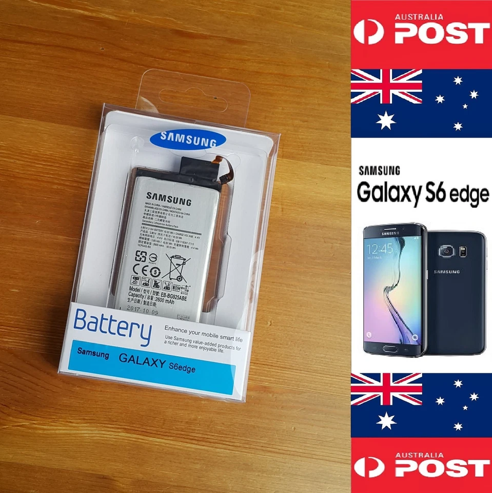 Batería Original SAMSUNG S6 Edge Minorista EB-BG925ABE 2600mAh - ¡Vendedor Local! Foto 1 de 4