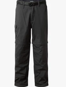 Craghoppers Classic Kiwi Pro Adventure Pants Black Pepper Trouser Mens Sz 36 NWT - Picture 1 of 6