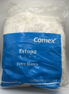 Saco de limpeza de fibra de algodão para reboque/estopa 500 gramas/1,10 lb - Imagem 1 de 2