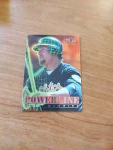 1996 Fleer Flair Baseball #5 of 10 Mark McGwire Powerline - Picture 1 of 2