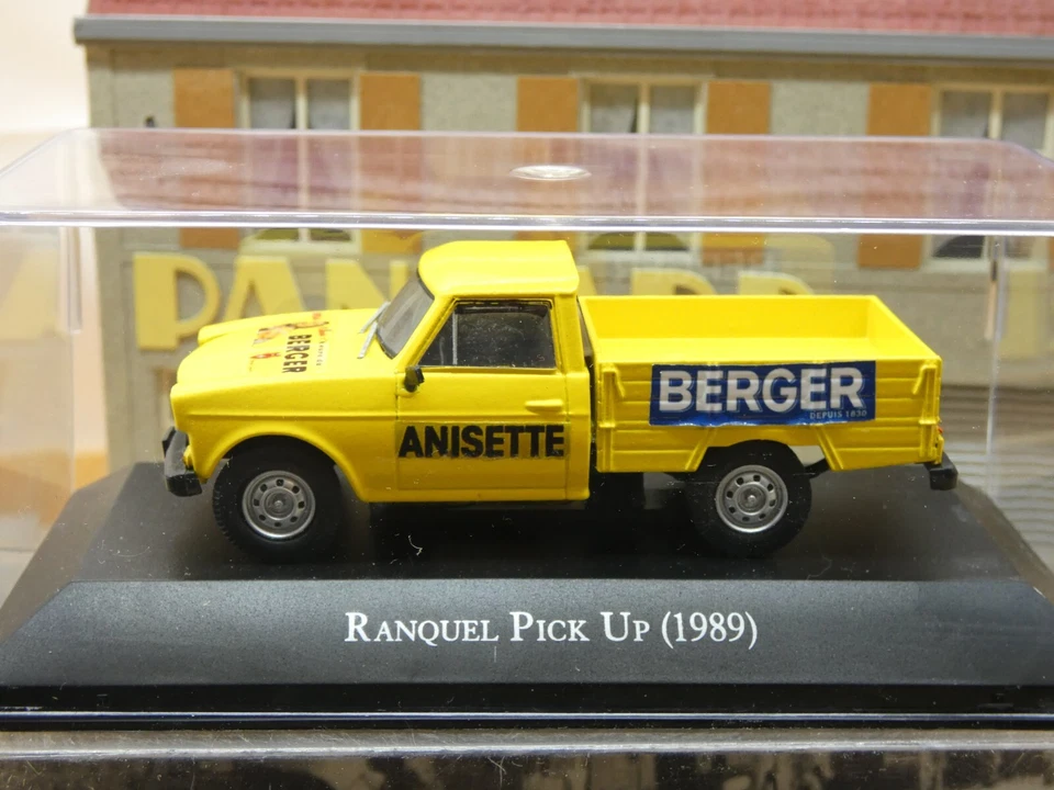 RANQUEL PICK UP 1989 1/43 Transformation PUB BERGER Boite TBE Modèle Unique - Photo 1/4