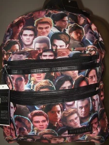 Mochila de bolsillo con doble cremallera de Riverdale Archie & Jughead Fotos bolso libro escolar - Imagen 1 de 6