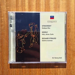 STRAVINSKY Oedipus Rex; KODALY Hary Janos Suite STRAUSS Elektra (2 CD) BRAND NEW - Picture 1 of 2