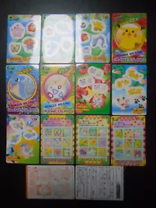 Pokemon Card Sealdass Bandai Orange Islands Complete 12 SET Pikachu Togepi etc # - Picture 1 of 20