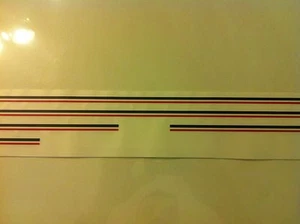 Kit complet stickers autocollants Peugeot 205 DTURBO noir rouge - black red - Imagen 1 de 2