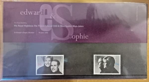 1999 Royal Wedding Prince Edward & Miss Sophie Rhys-Jones Presentation Pack MNH - Picture 1 of 4