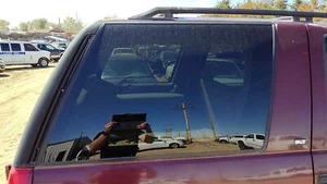 95-00 Gmc Yukon Passenger Right Rear Quarter Glass Back Side Window Oem 15762648 - Foto 1 di 6