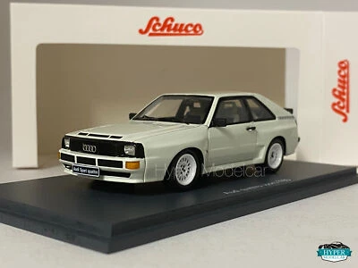 SCHUCO 1/43 AUDI QUATTRO SPORT 1985 BLANCO ART.43U00099 - Imagen 1 de 3