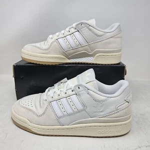 Men's Adidas Forum 84 Low ADV Comfy Casual Shoes / Chalk White / FY7998 / Size 8 - Picture 1 of 6