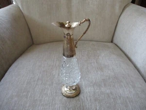 Ferri Bologna Small Glass And Metal Decanter - Picture 1 of 17