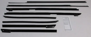 Window Sweeps Felt Kit for 1967-1968 Pontiac Parisienne Convertible OEM - Picture 1 of 9
