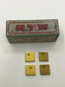 Insertos de carburo RTW SPG-4226 755 072039 (CNC 4) 4 piezas - ¡NUEVO! - Imagen 1 de 6