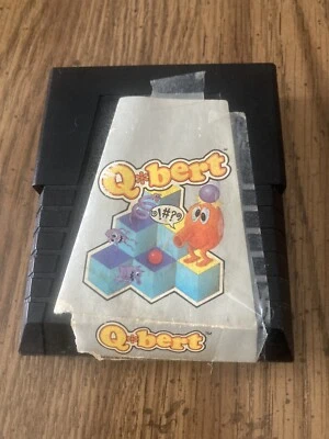 Vintage Parker Brothers Q*bert Game Cartridge (1983) - Atari 2600 - Image 1 of 4