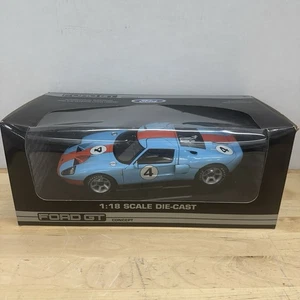 1:18 FORD GT CONCEPT #4 (Gulf Livery) Die Cast Car Beanstalk Group New SH5 - Picture 1 of 10