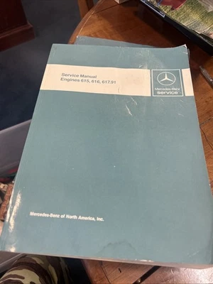 Mercedes-Benz service manual engine 615, 616, 617.91 - Image 1 of 4