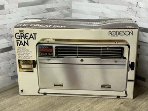 NEW OPEN BOX -Vintage ROBESON "THE GREAT FAN" Made in JAPAN Model 03-2309-38 - Picture 1 of 17