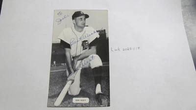 Don Wert Signed Postcard - Image 1 of 3
