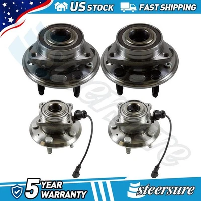 Conjunto de cojinete y buje de rueda delantera trasera GMB para Chevrolet Equinox 2010-2013 Foto 1 de 4