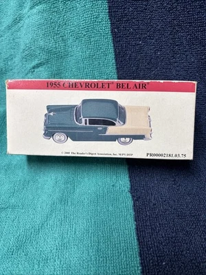 Chevrolet Bel Air 1955 promoción Reader's Digest, auto fundido a presión de alta velocidad #HF-441 Foto 1 de 4