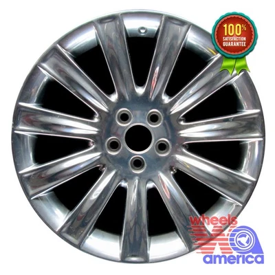 (Ships Today) Wheel Rim Lincoln MKS MKX 20 2009-2015 BA5Z1007B Polished OE 3764 - Image 1 of 4