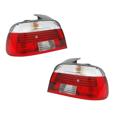 For BMW 525i/530i/540i 2001-2003 Tail Light Driver & Passenger Side Pair Halogen Foto 1 de 4