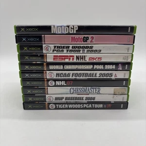 Lot of 10 Microsoft Xbox Games - Various Condition - Untested - Picture 1 of 6