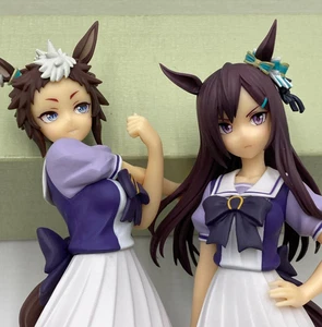 Uma Musume Pretty Derby Figure Set Mejiro Ryan & Mejiro Dober Figures only - Picture 1 of 16