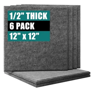Felt Cork Board for Wall: Extra Large Bulletin Board for Office - 0.5 Inch Th... - Picture 1 of 7