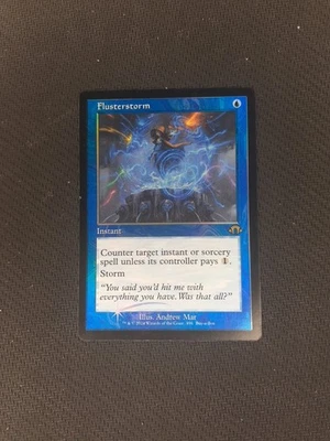 [MTG] Flusterstorm (Foil) (Retro Frame) (0496) (MH3) NM - Image 1 of 2